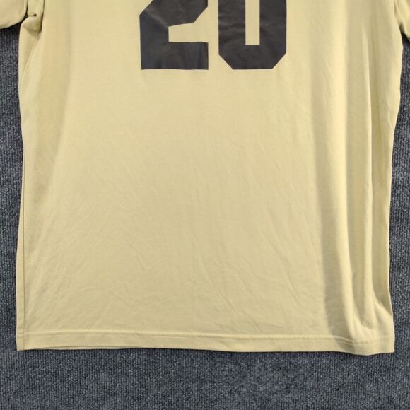 Nike Dri-Fit Men's Purdue Boilermaker #20 Franklin Graphic T-Shirt Tan Large - Picture 4 of 12